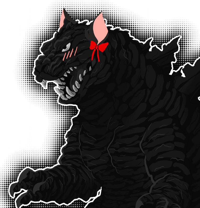 Gojira doodle